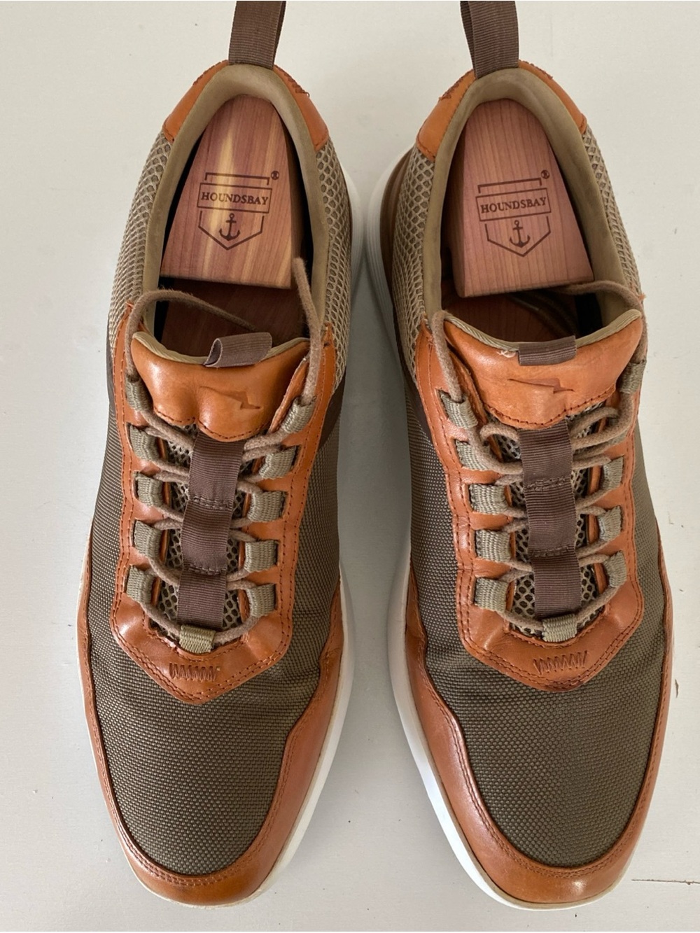 Wolf‎ & Shepherd Men’s Crossover Victory Trainer Shoes Brown Size 10